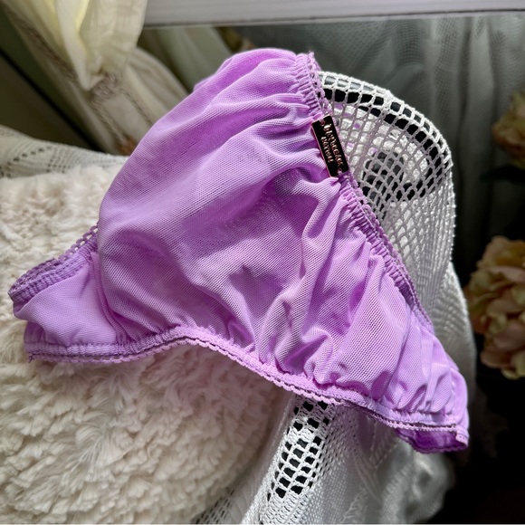 💜 Daydream Nation Purple LA Gin N Tonic Brazilian Cut Bikini Panty Panties NWT - Picture 2 of 9